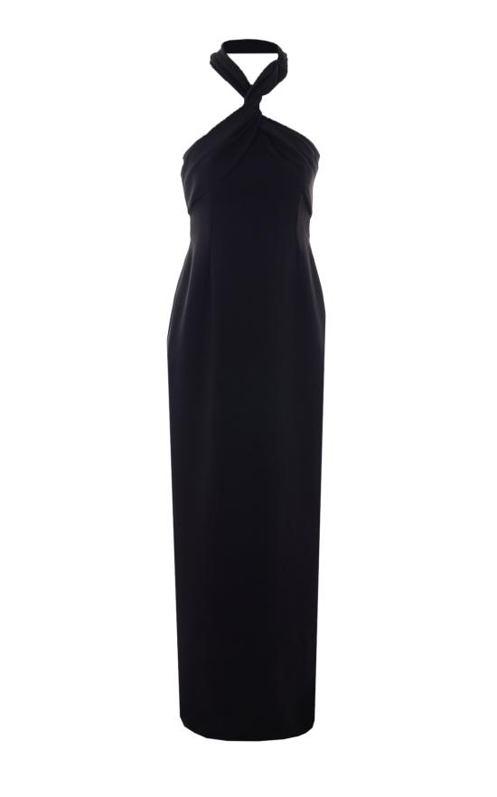 26SS 솔러스런던 미디 원피스 OS47043 BLACK Black