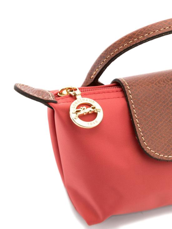 26FW 롱샴 르 플리아쥬 오리지널 핸들 파우치 34175089 218 Red - LONGCHAMP