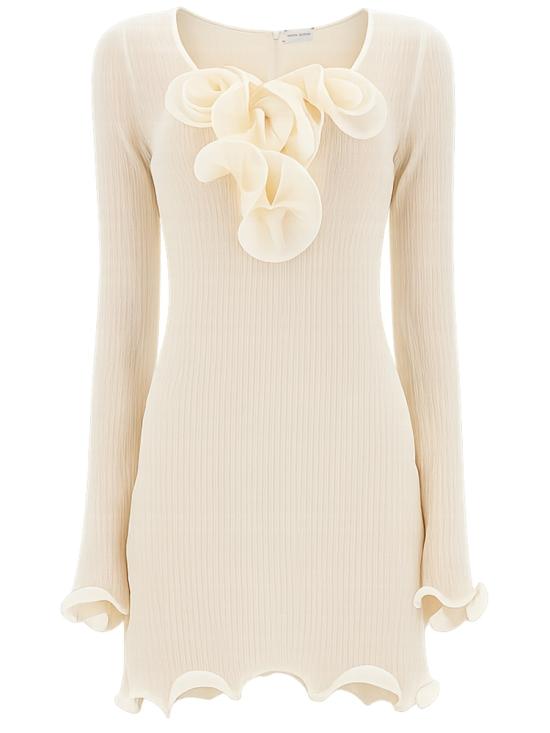 26SS 마그다뷰트림 원피스 305525 CREAM IVORY