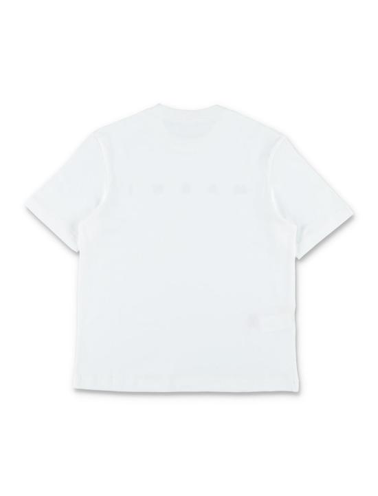  [키즈] 마르니 탑 어린이용  로고 티셔츠 (흰색) - MARNI