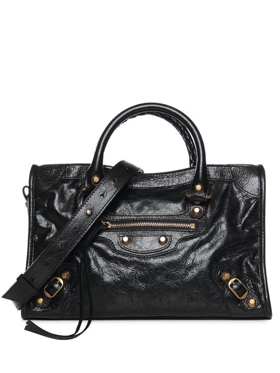 26SS 발렌시아가 르 시티 토트백 811442 210F6 1000 BLACK