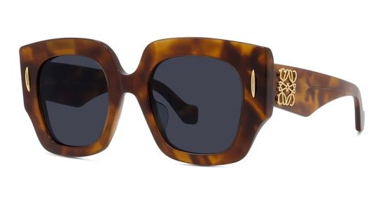  로에베 안경 LW40129 U 블론드 하바나 아세테이트 선글라스 - LOEWE