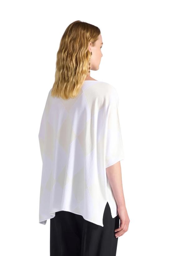 26SS 리비아나 콘티 블라우스 F6SA61 RMB65 ROMBI BIANCO PO - LIVIANA CONTI