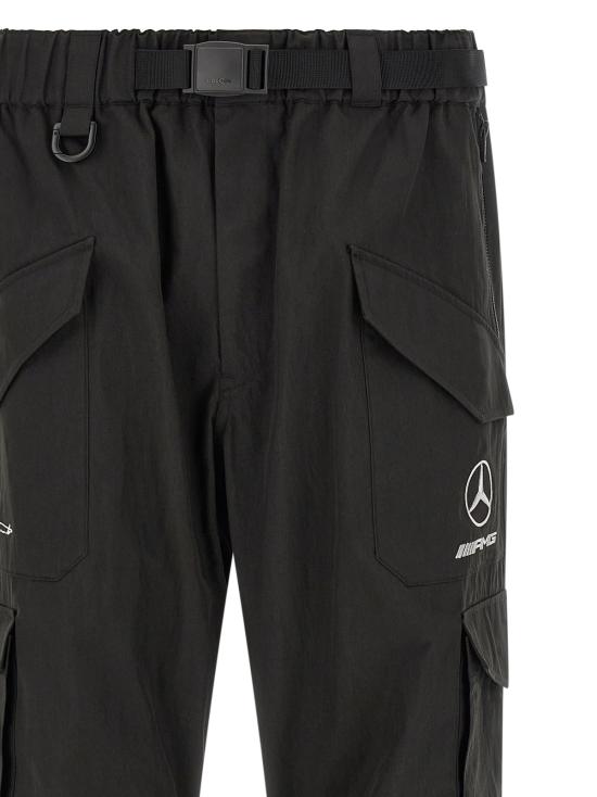  와이쓰리 치노 팬츠 Y 3 메르세데스 AMG 페트로너스 포뮬러 원 F1 카고 팬츠 블랙 - Y-3