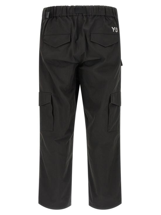  와이쓰리 치노 팬츠 Y 3 메르세데스 AMG 페트로너스 포뮬러 원 F1 카고 팬츠 블랙 - Y-3