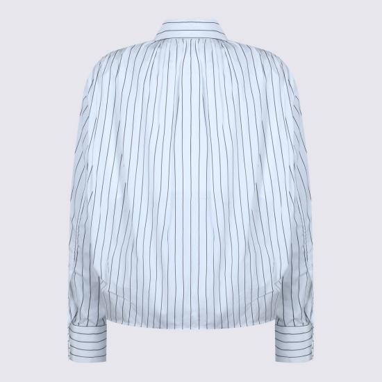  질샌더 탑 질 샌더 아크틱 씨 롱 슬리브 셔츠 - JIL SANDER