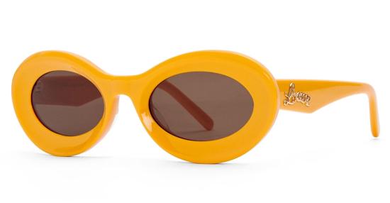  로에베 안경 LW40110 U 선글라스 옐로우 - LOEWE