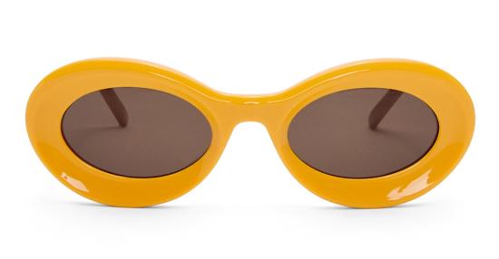  로에베 안경 LW40110 U 선글라스 옐로우