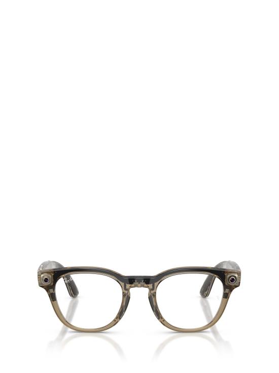 26FW 레이밴 안경 RW7002 8531 TRASPARENT STONE BEIGE