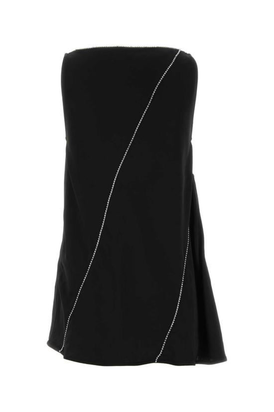  질샌더 블라우스 질 샌더 비스코스 탑 블랙 - JIL SANDER