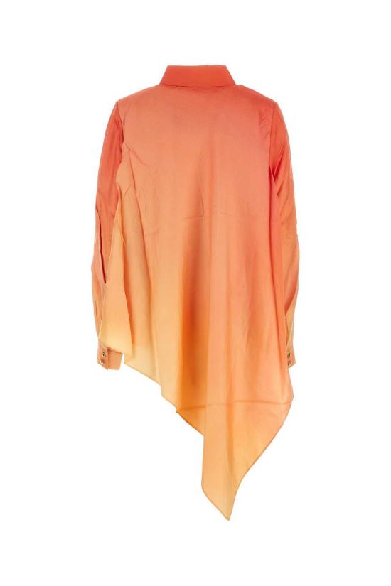  짐머만 블라우스 투톤 실크 트랭퀼리티 셔츠 레드필즈 - ZIMMERMANN