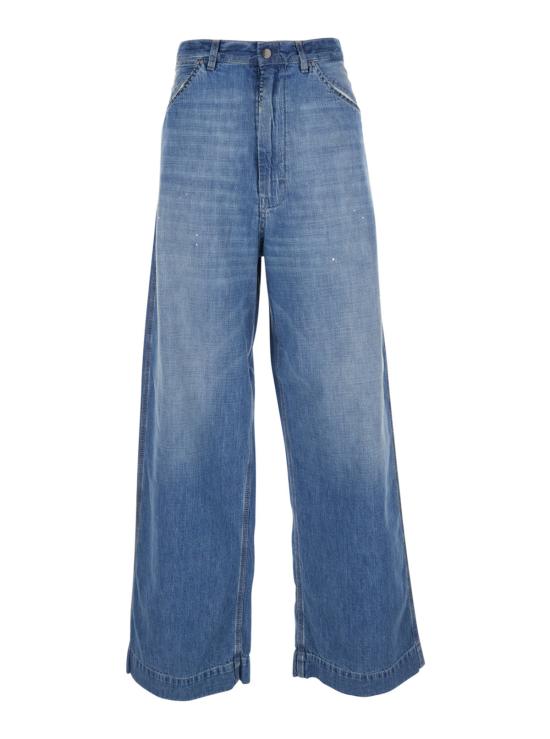  마르지엘라 데님 팬츠 메종  파이브 포켓 코튼 진 블루