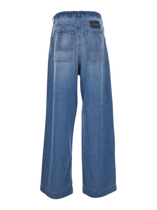  마르지엘라 데님 팬츠 메종  파이브 포켓 코튼 진 블루 - MAISON MARGIELA