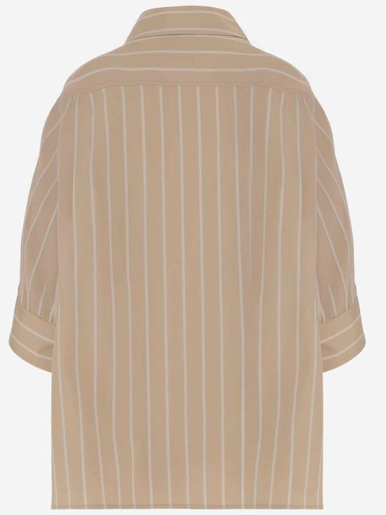  질샌더 블라우스 질 샌더 스트라이프 셔츠 - JIL SANDER