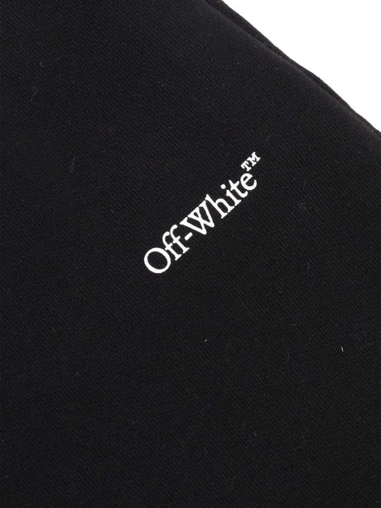  오프화이트 스커트 북키쉬 로고밴드 스웨트 블랙 - OFF WHITE