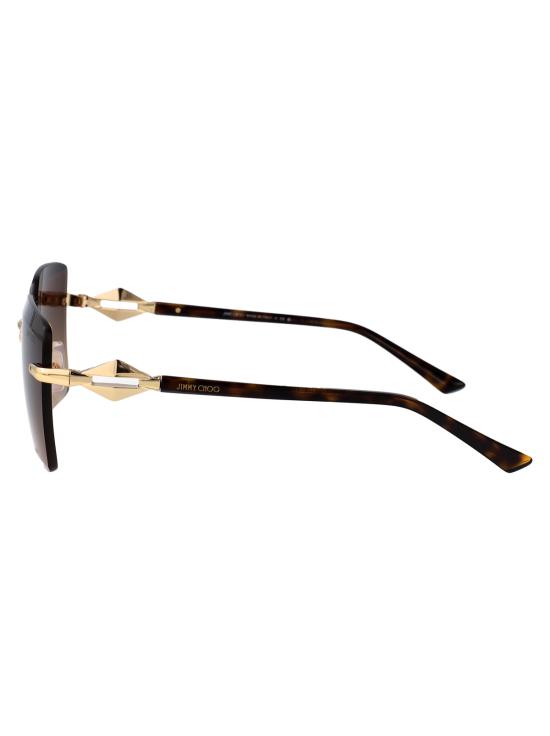  지미추 안경 0 JC4018 메탈 선글라스 아르젠토 - JIMMY CHOO