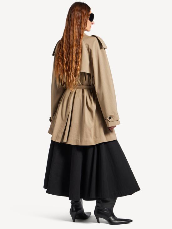 26SS 발렌시아가 트렌치 코트 862426 TSVC1 9772 EXPLORER BEIGE - BALENCIAGA