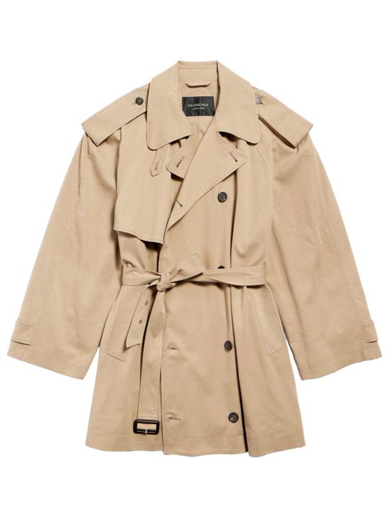 26SS 발렌시아가 트렌치 코트 862426 TSVC1 9772 EXPLORER BEIGE