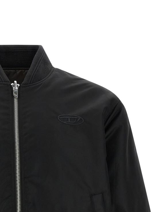  디젤 봄버 자켓 W 타입 D1 리버서블 봄버 재킷 블랙 - DIESEL