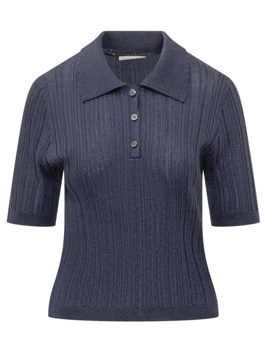 26SS 아토모 팩토리 폴로 티셔츠 PE26AFD38 07D BLU