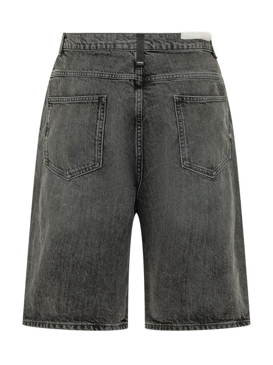 26SS 아미시 데님 숏팬츠 AMU003N0943011 C0998 DENIM BLACK - AMISH