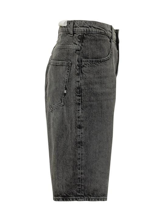 26SS 아미시 데님 숏팬츠 AMU003N0943011 C0998 DENIM BLACK - AMISH