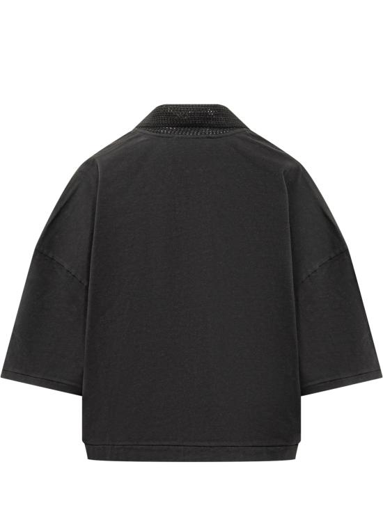 26SS 아토모 팩토리 폴로 티셔츠 PE26AFD13 03D NERO - ATOMO FACTORY