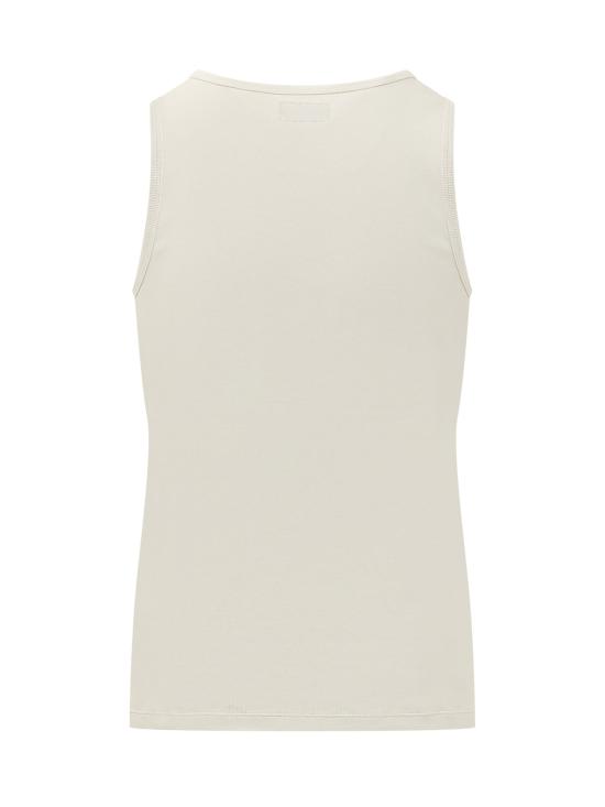 26SS 아미시 민소매 티셔츠 AMX208CR710569 C0087 DYED ECRU - AMISH