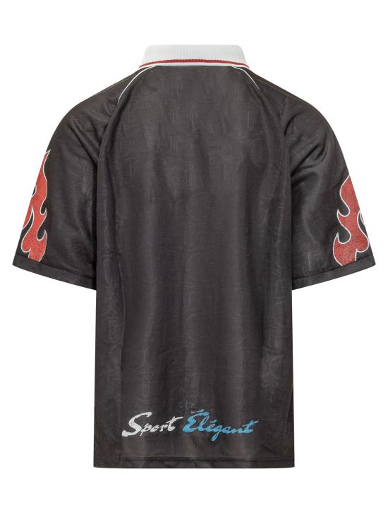 26SS 갤러리 디파트먼트 폴로 티셔츠 TOP015 BLACK - GALLERY DEPT