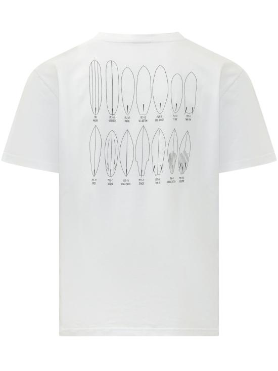 26SS 선덱 반팔 티셔츠 M252TEJ78O9 006O9 WHITE - SUNDEK