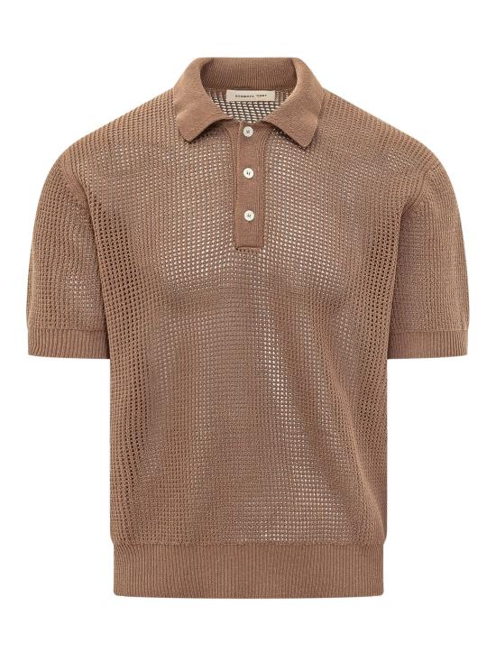 26SS 아토모 팩토리 폴로 티셔츠 PE26AFU10U 24 MORO