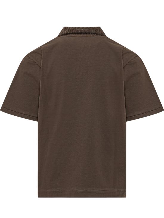 26SS 아토모 팩토리 폴로 티셔츠 PE26AFU35 24 MORO - ATOMO FACTORY