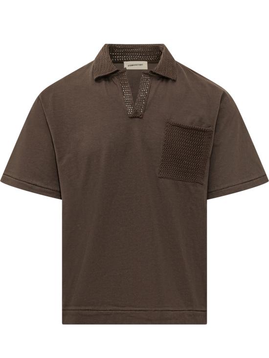 26SS 아토모 팩토리 폴로 티셔츠 PE26AFU35 24 MORO