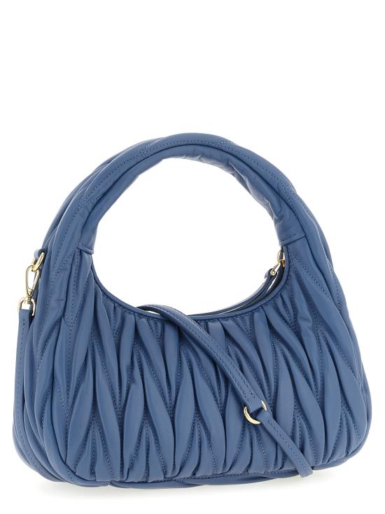 26SS 미우미우 마틀라쎄 완더 레더 토트백 5BC125VOOYAN88F0V98 Light Blue - MIU MIU