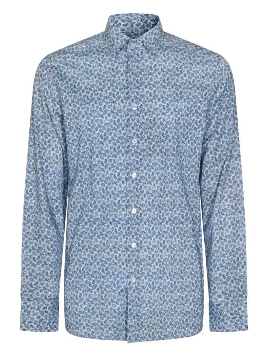  에트로 셔츠 로마  블루