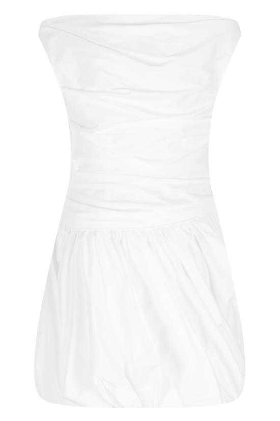  조나단 심카이 숏 원피스 살리나 코튼 버블 미니 드레스 화이트 - JONATHAN SIMKHAI