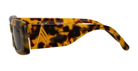  디 아티코 안경 아티코 미니 마르파 T 쉘 골드 아세테이트 선글라스 - THE ATTICO