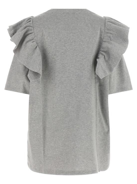 26SS 미우미우 숏 원피스 MMA932SOOO19PMF0K44 Gray - MIU MIU