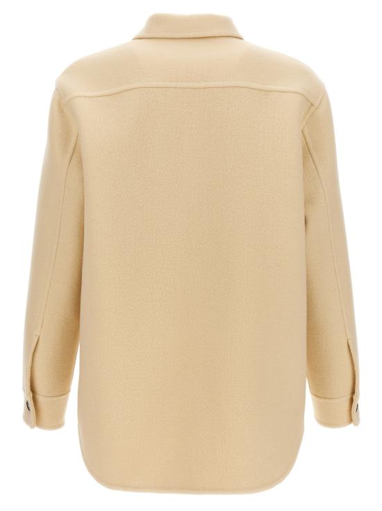  질샌더 트렌치 코트 질 샌더 울 코트 베이지 - JIL SANDER