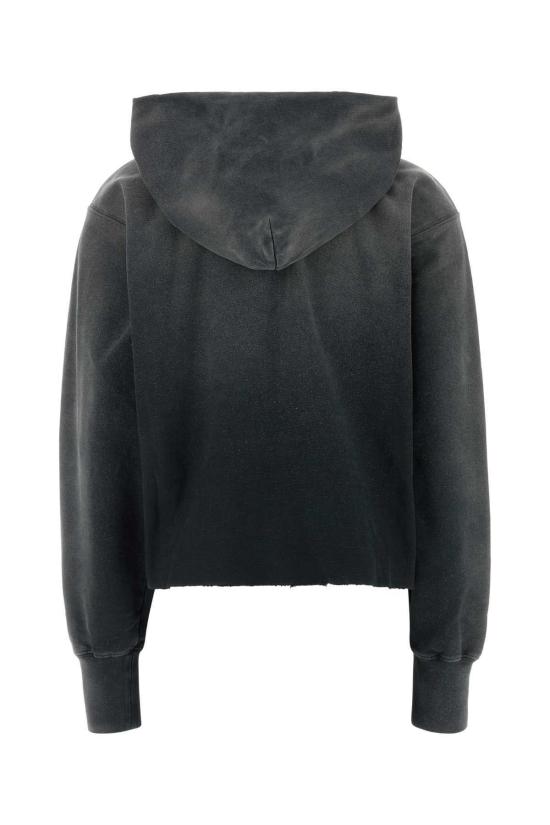  마르지엘라 스웨터 메종  뉴메릭 시그니처 MM6 후디 그레이 - MAISON MARGIELA