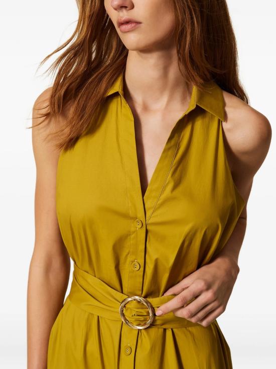  트윈셋 원피스 아비토 드레스 그린 - TWINSET