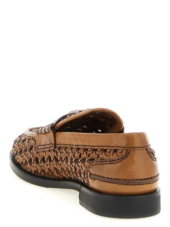 26SS 미우미우 로퍼 5D683EF0153ZN7F0046 Brown - MIU MIU