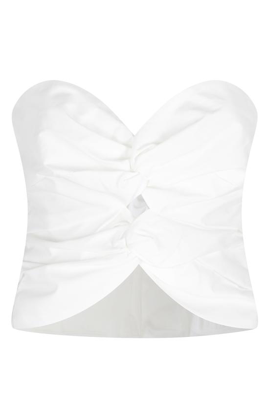  조나단 심카이 블라우스 코넬리아 코튼 탑 화이트