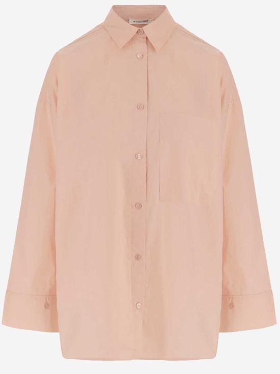  바이말렌비거 탑 By Malene Birger 유기농 면 오버사이즈 셔츠 핑크