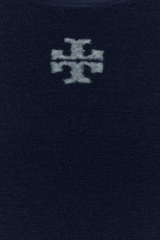  토리버치 스웨터 토리 버치 울 블렌드  블루 - TORY BURCH