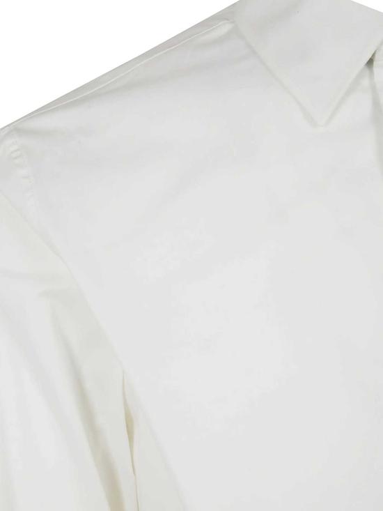  마이클 코어스 탑 클래식 코튼 셔츠 화이트 - MICHAEL KORS