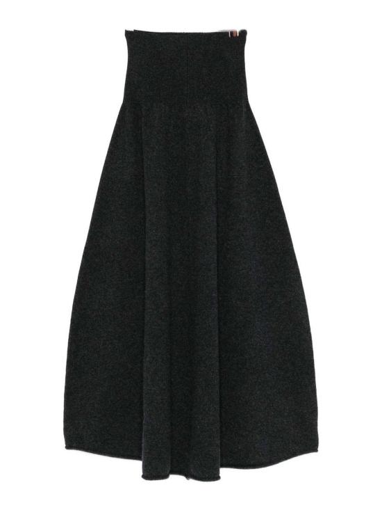 25FW 익스트림캐시미어 롱 스커트 EASESHADOW Dark Grey