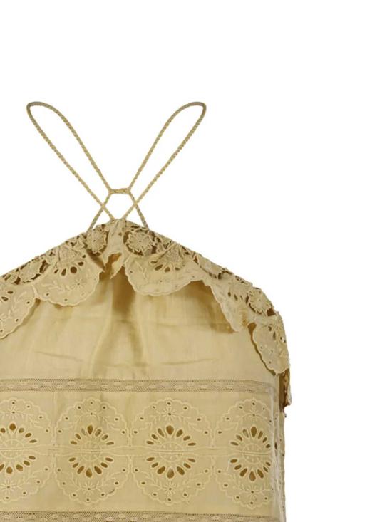 26SS 이자벨마랑에뚜왈 탑 HT0769FAD1J05E LIGHT OCHRE - ISABEL MARANT ETOILE