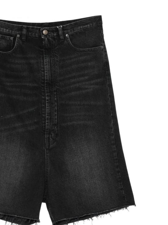 26SS 마르지엘라 드롭드 라이즈 데님 버뮤다 S67MU0065M30067 961 MEDIUM BLACK - MAISON MARGIELA