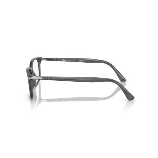 26SS 페르솔 안경 0Po3189v 금속 장식이 있는 직사각형 프레임 안경 - PERSOL
